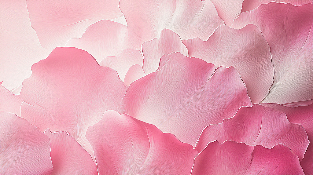 唯美花瓣背景图桌面壁纸飘落花瓣动态背景图片AI