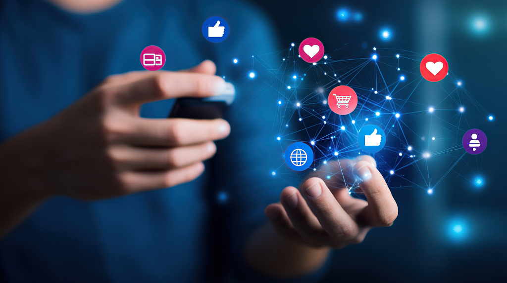 商务指尖上的数字社交与商业互动AI