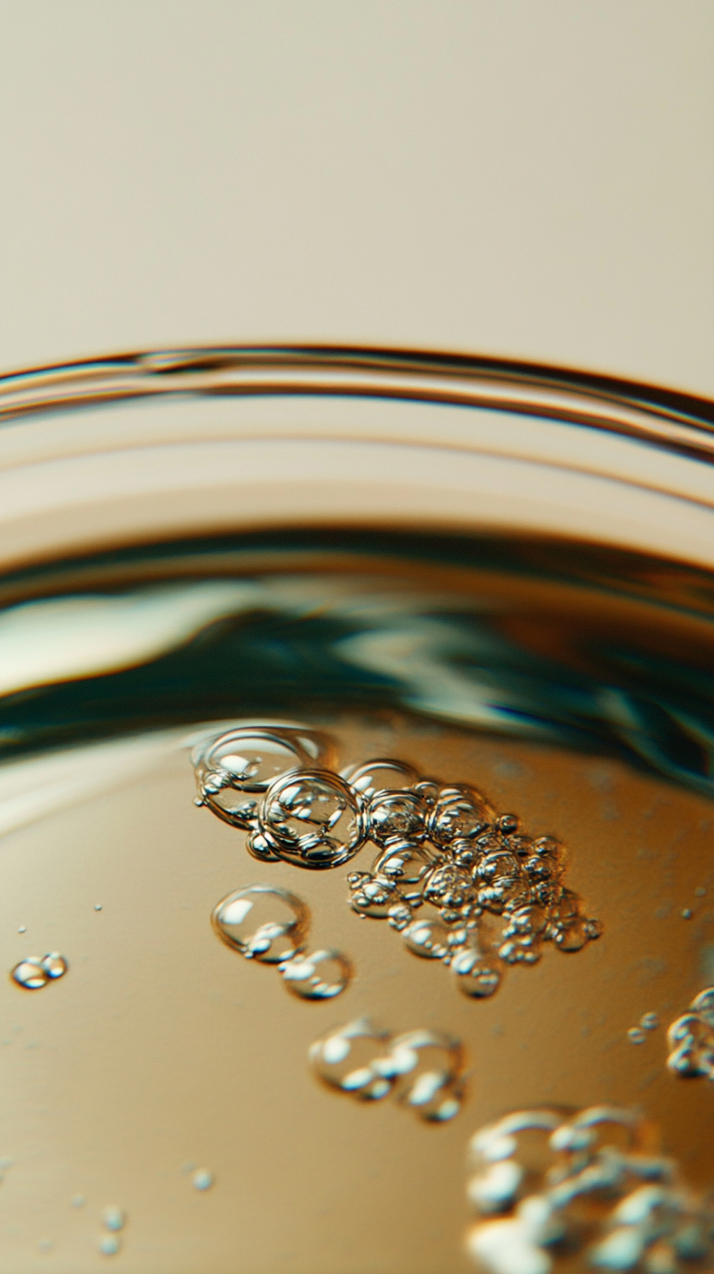 自然清新护肤分子成分结构背景AI