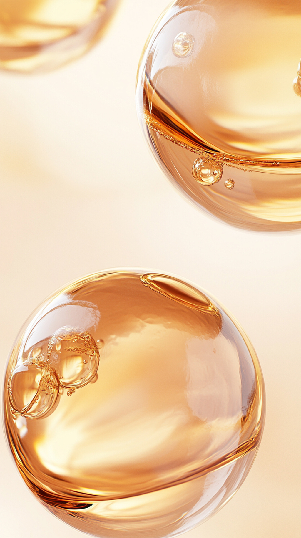 自然清新护肤分子成分结构背景AI