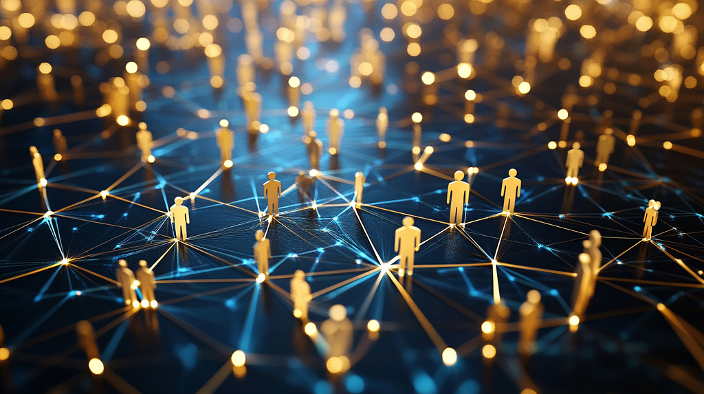 城市文化科技风背景图AI