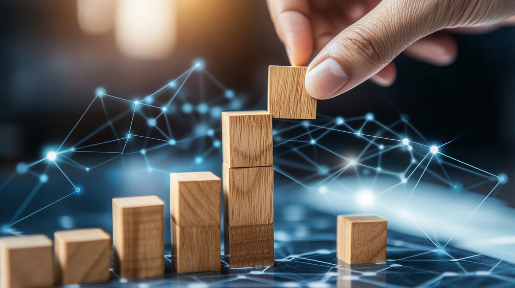 城市文化科技风背景图AI