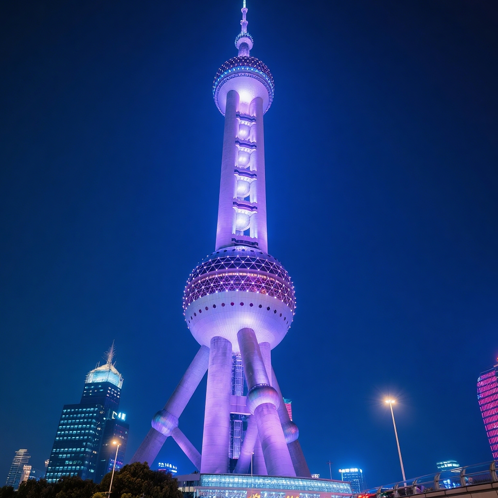 东方明珠塔精美的作品