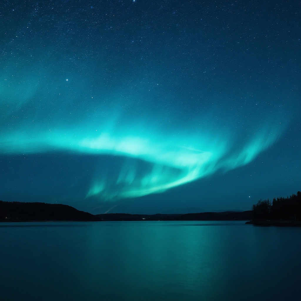 梦幻星空夜精美的作品