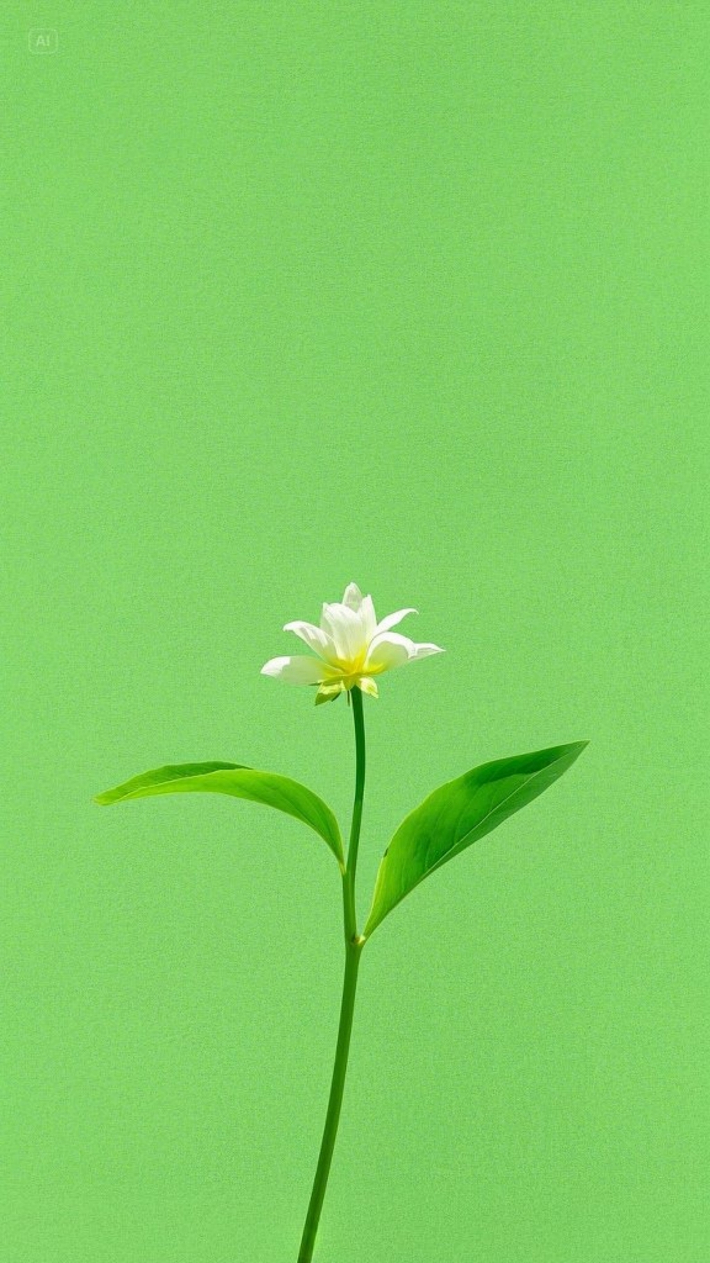 风景植物花卉特写纯色背景