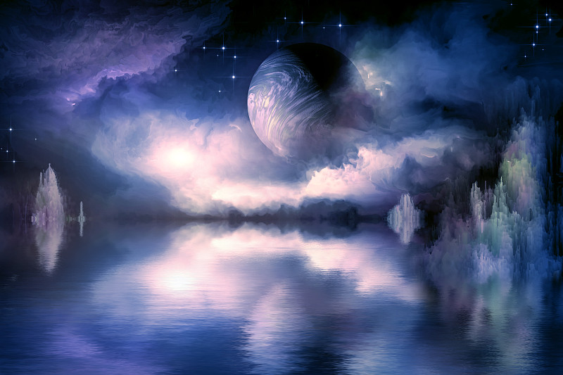 另一个星球的奇妙景观