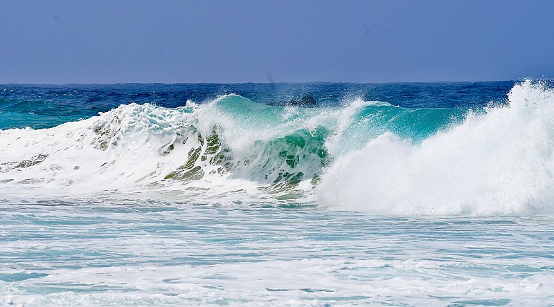 加利福尼亚大苏尔崎岖的海岸线