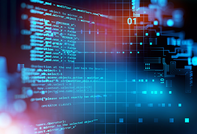 科学公式和数学方程抽象背景