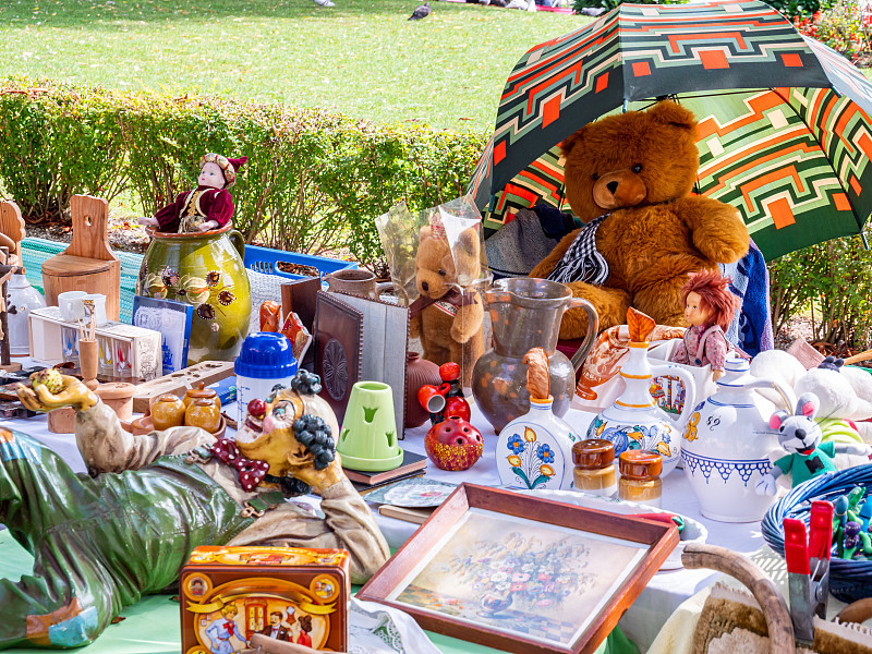 在德国的跳蚤市场