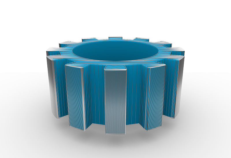 齿轮等距模型。