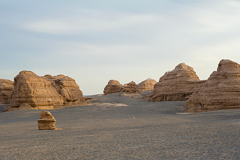 中国甘肃敦煌雅丹地貌