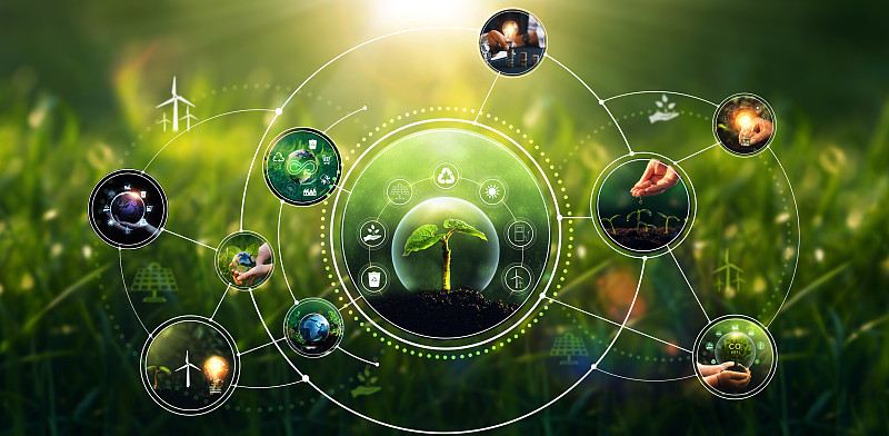 可持续发展目标适用于未来现代工业。以可再生能源为基础的绿色企业可以限制气候变化和全球变暖。