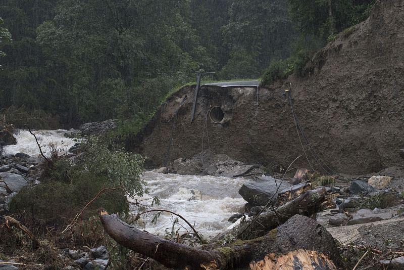 洪水造成的破坏和破坏