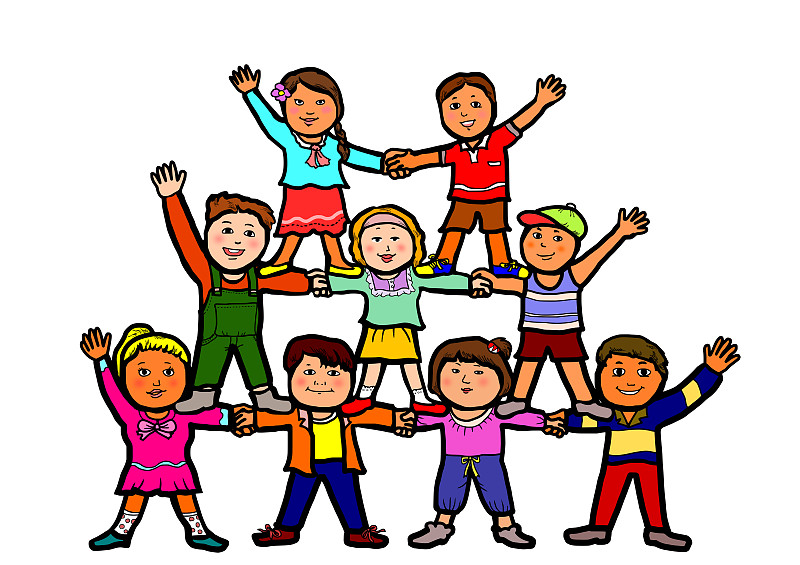 小组儿童团队友谊网