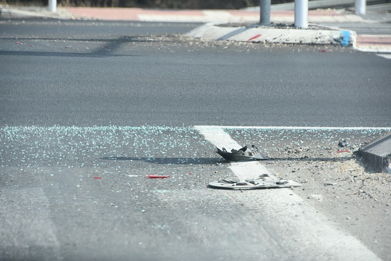 车祸留下的眼镜