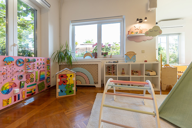 蒙特梭利幼儿园的内部