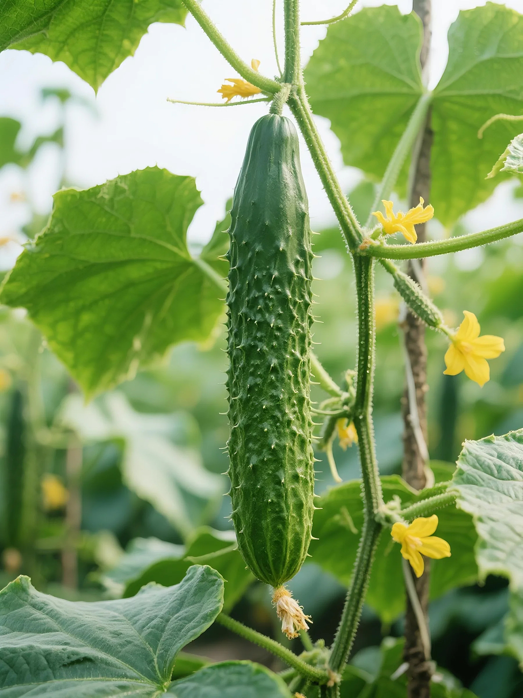 带刺青瓜高清图