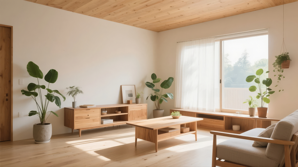 现代简约客厅家居室内设计舒适生活背景图