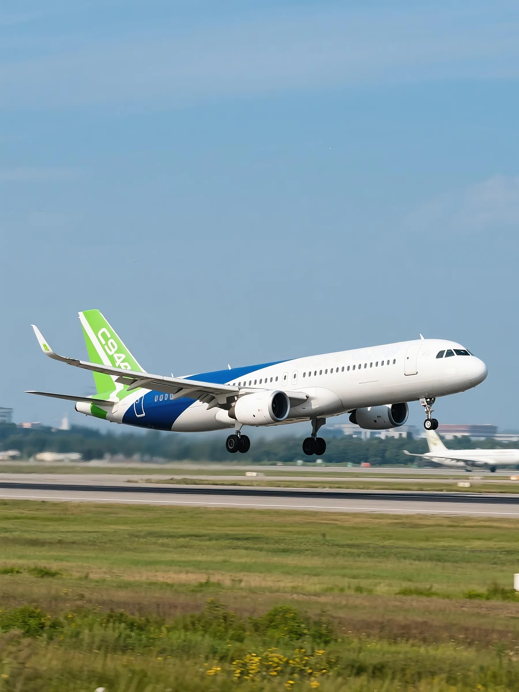 国产商飞客机图片摄影