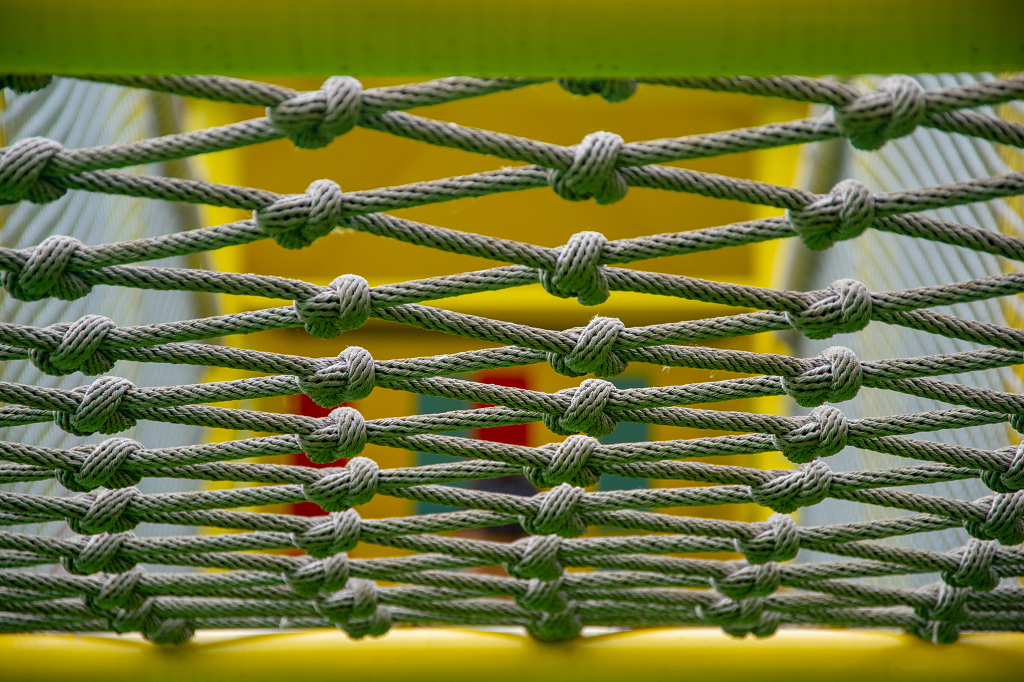 儿童游乐园攀爬网