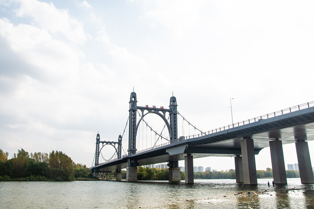 沈阳地标建筑东塔桥