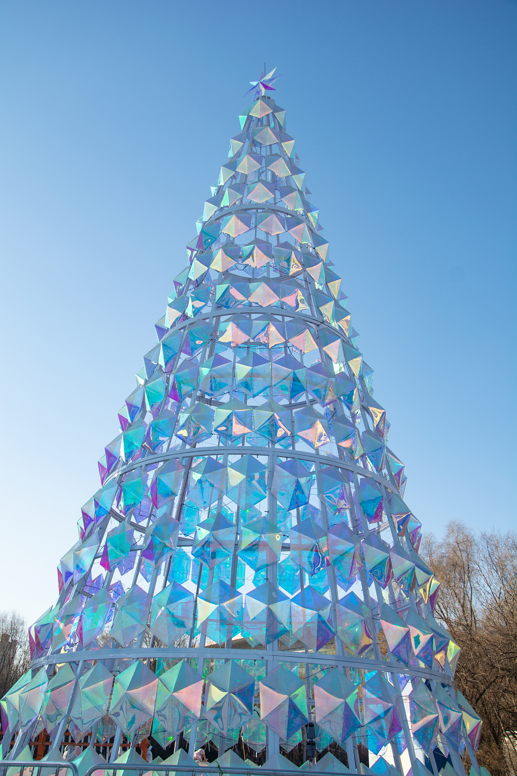 景区幻彩圣诞树