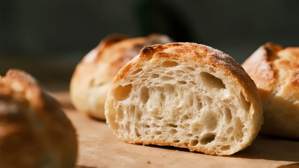 秋分节气烘焙面包早餐健康饮食生活背景