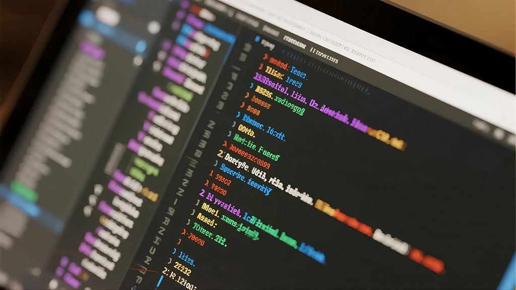 程序员编程代码网页开发IT技术背景图