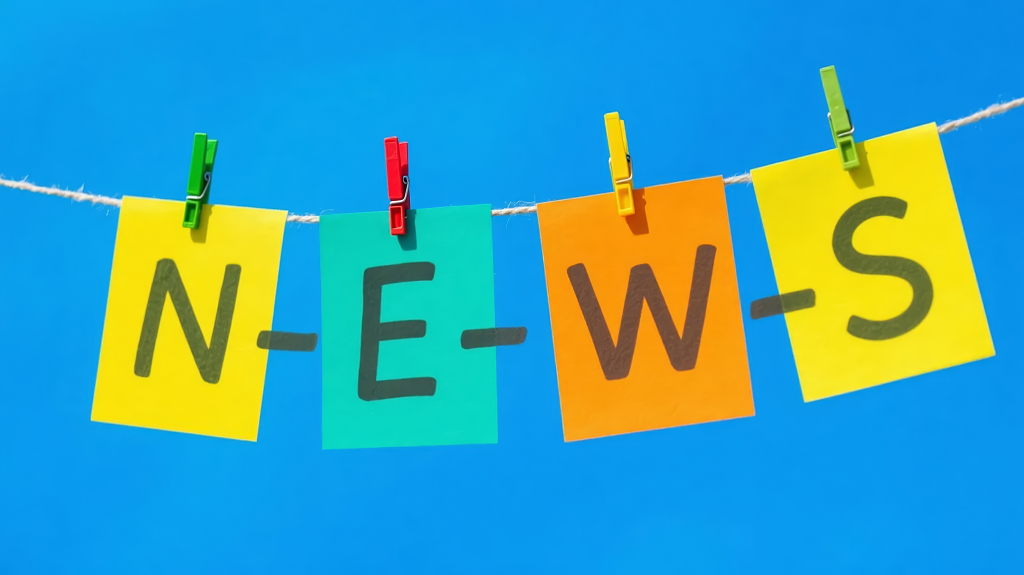 新闻资讯信息媒体概念创意背景图