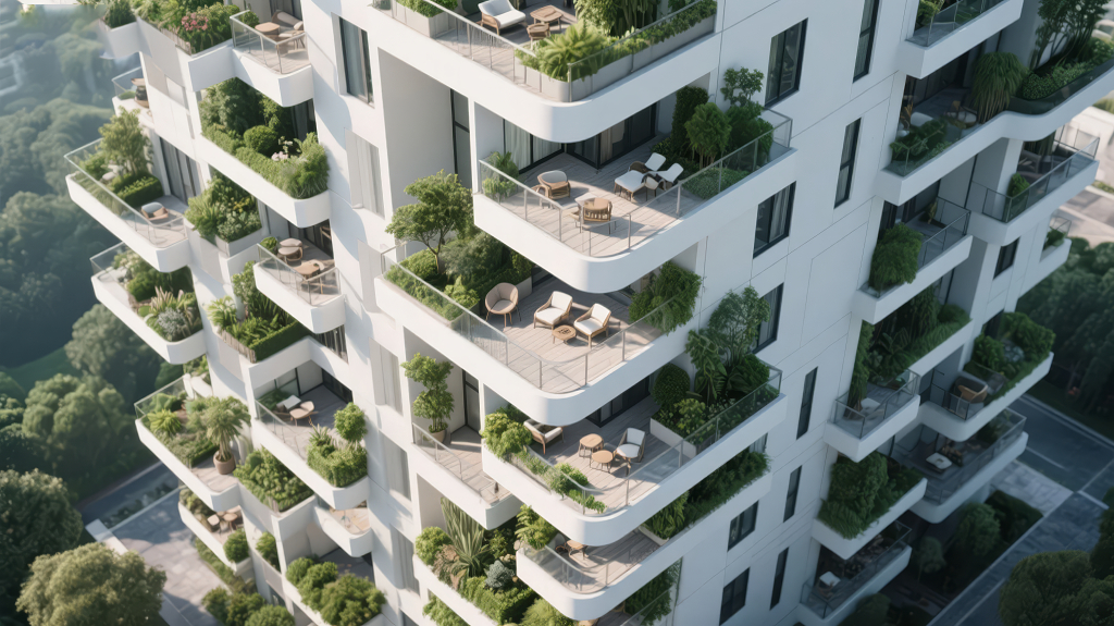 绿色环保生态建筑的未来城市发展概念