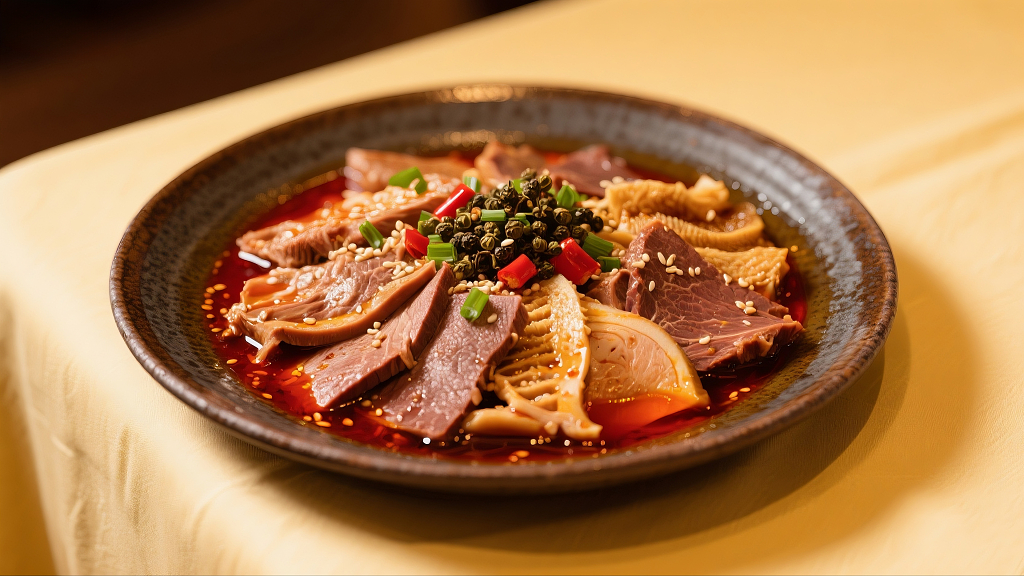 夫妻肺片麻辣夫妻肺片川味夫妻肺片餐厅美食美味宣传菜品