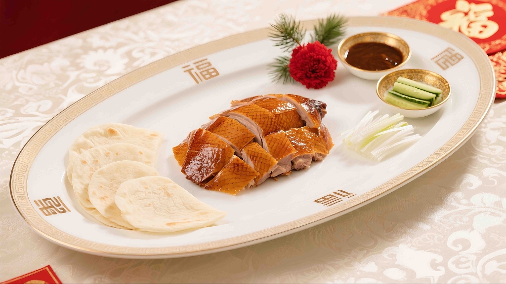 北京烤鸭北京特色美食美味传统菜地方菜特色菜烤鸭