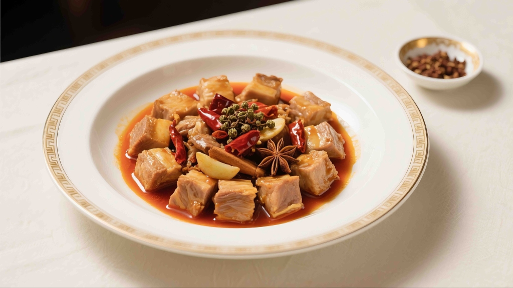 特色小吃地方小吃自贡冷吃兔兔肉美食美味兔子肉