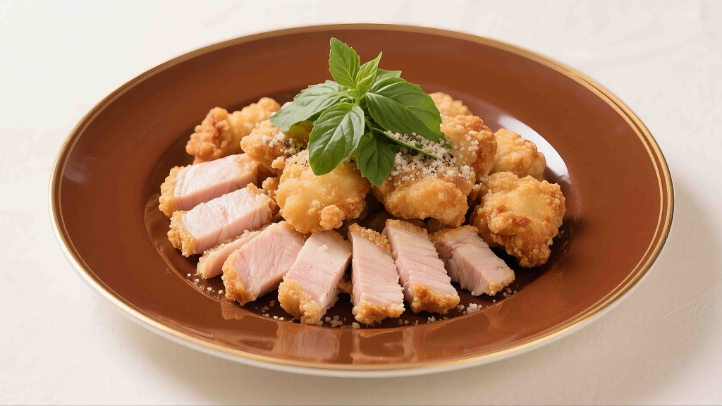 盐酥鸡鸡肉美食美味特色菜家常菜