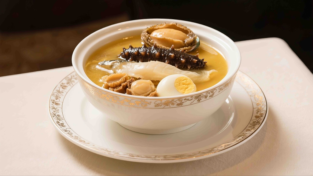 佛跳墙闽菜美食美味海鲜健康营养