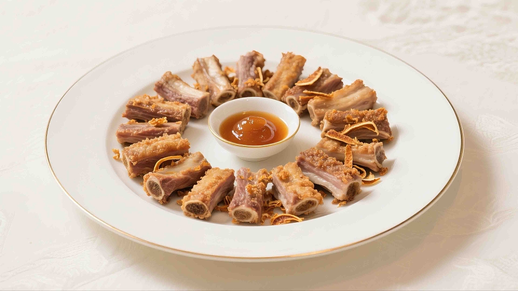 陈皮排骨美食美味肉类排骨