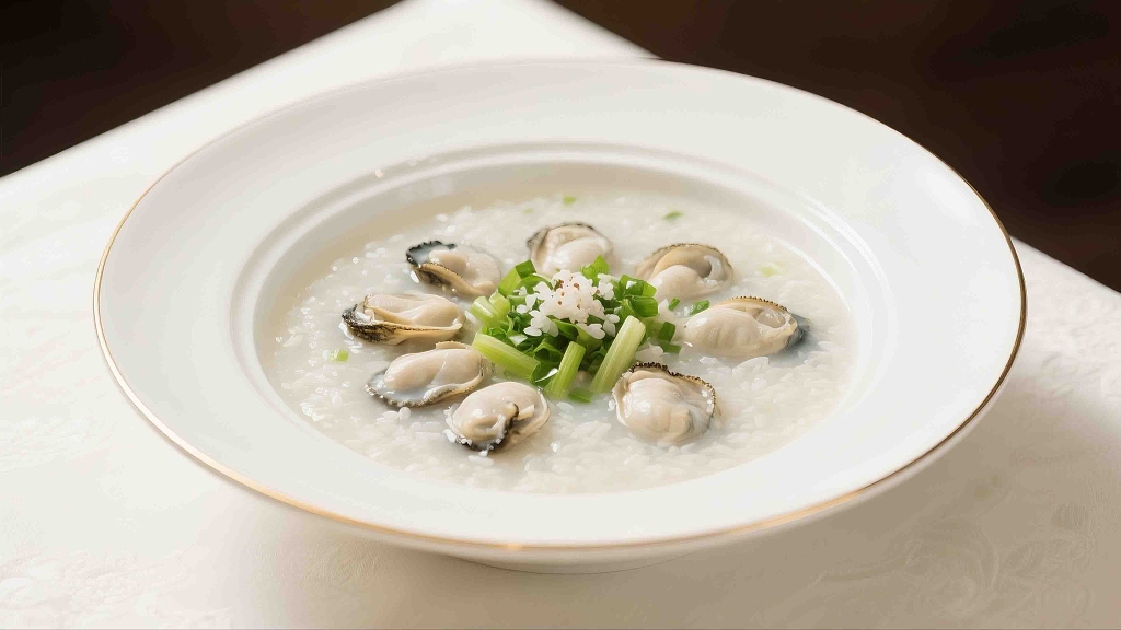 潮汕耗仔粥海鲜粥美食美味特色粥