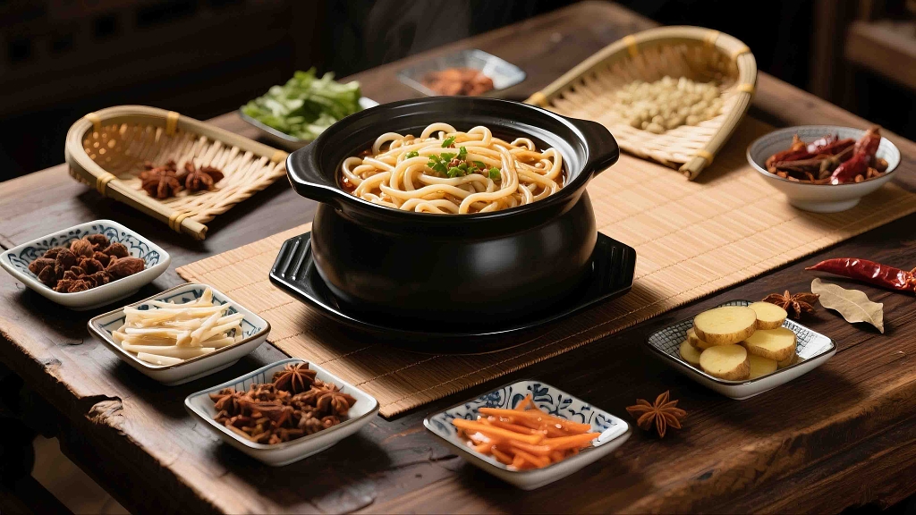 砂锅土豆粉美食美味传统美食