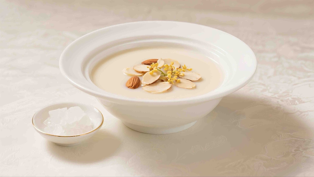 杏仁茶美食美味甜品