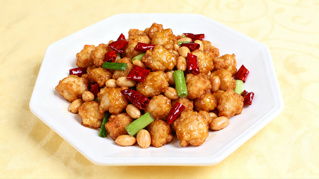 宫保鸡丁川菜宫保鸡丁传统宫保鸡丁鸡肉宫保鸡丁美食宣传菜品中餐