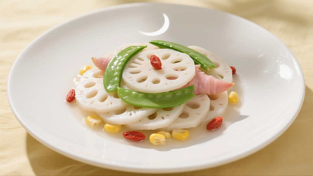 荷塘小炒荷塘月色中餐美食家常菜