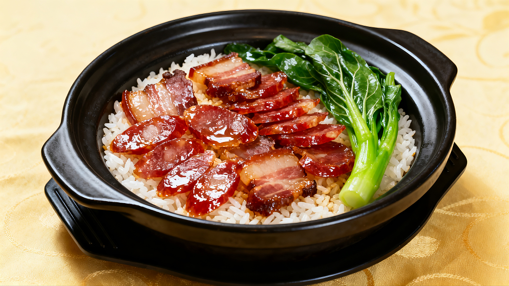腊味煲仔饭广式煲仔饭中餐煲仔饭家常菜煲仔饭菜单图片美食美味