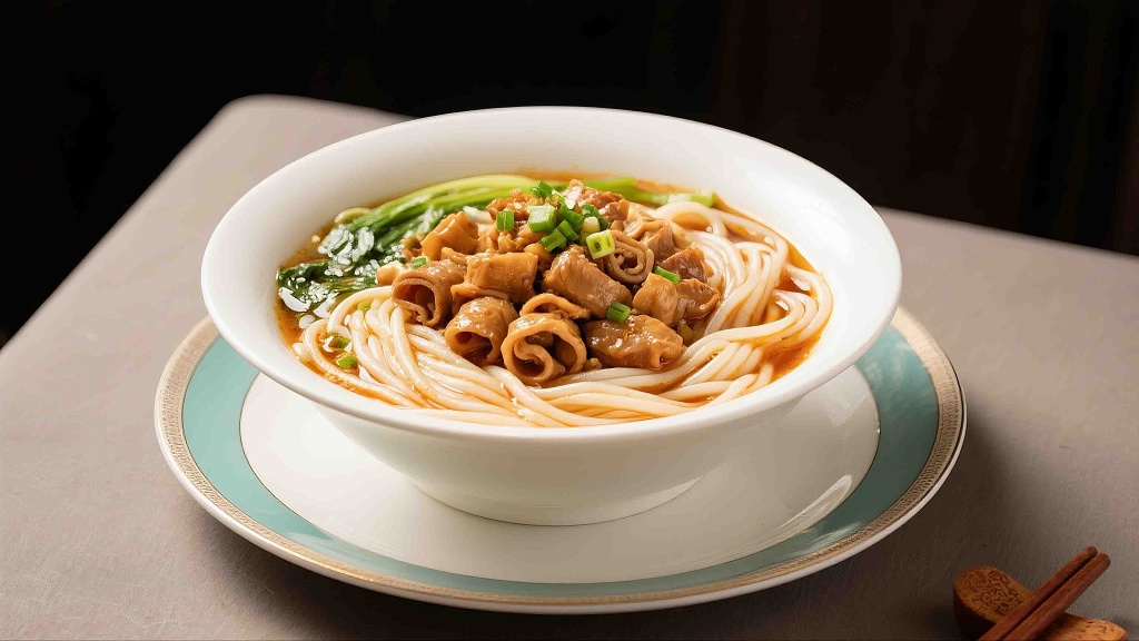 一碗美味的肥肠米饭