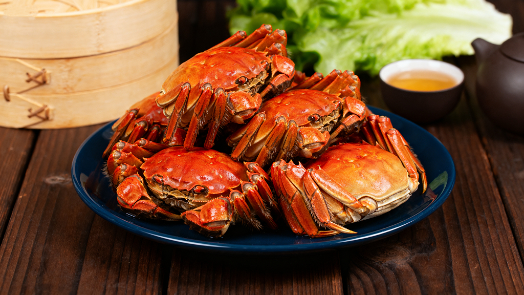 大闸蟹美食美味海鲜