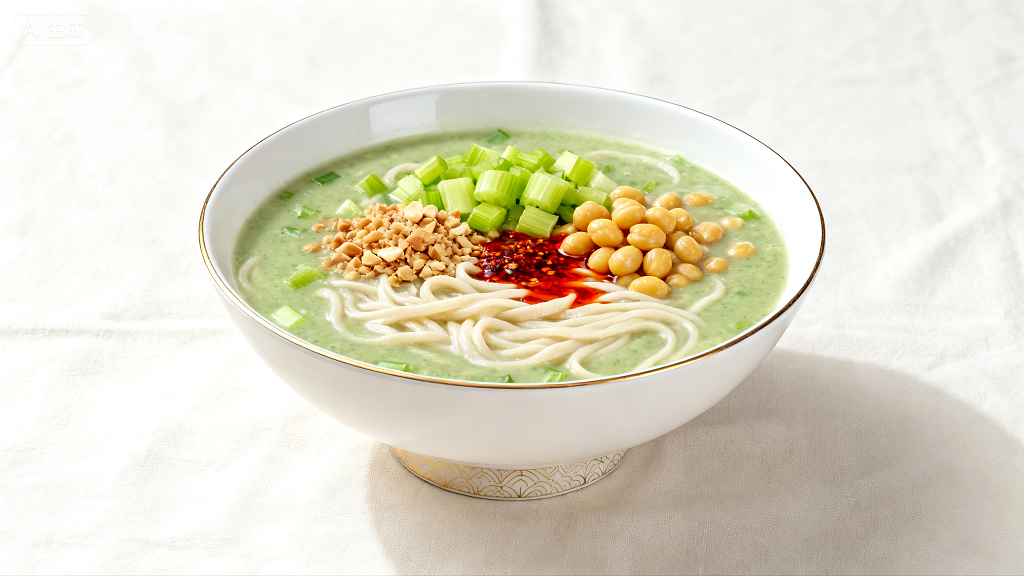 一碗美味的洛阳浆面条美食美味