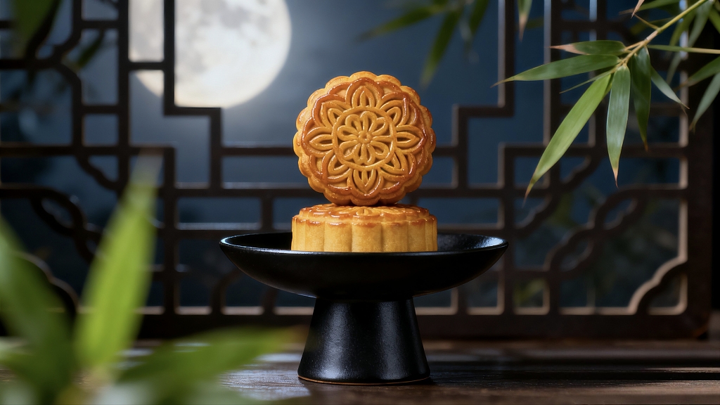 美味的中秋月饼传统美食美味月饼