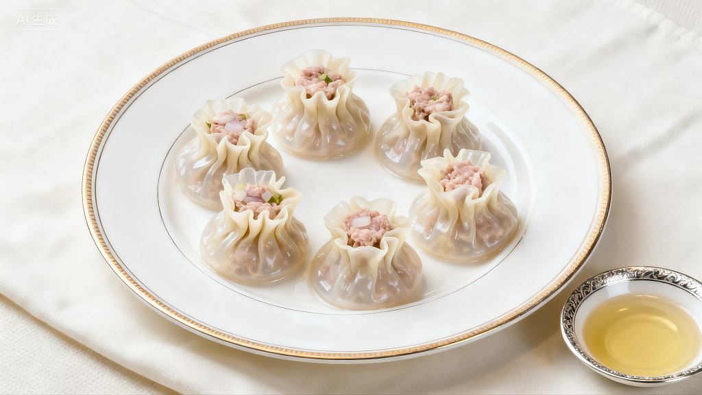 内蒙烧麦美食美地方特色美食