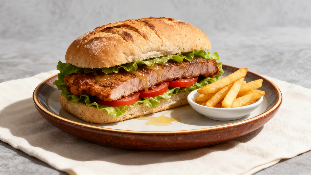 国宴级澳门猪扒包澳门猪扒包特色小吃