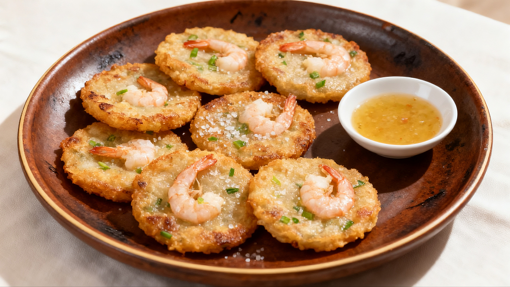 国宴级海南鲜虾饼海南鲜虾饼鲜虾饼