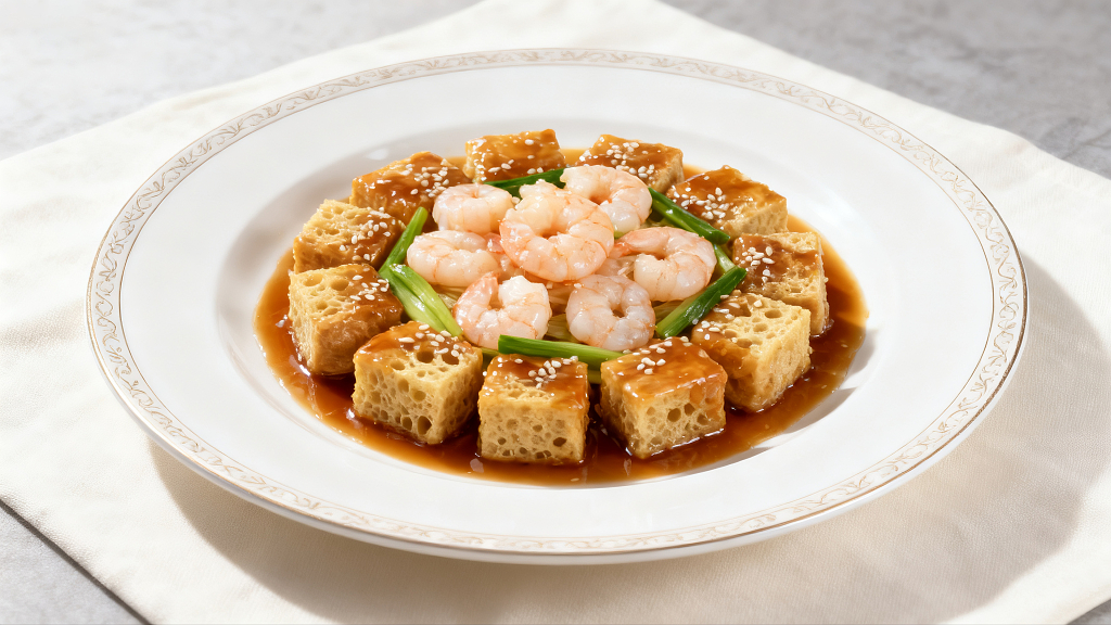 国宴级天津虾仁独面筋天津虾仁独面筋虾仁独面筋